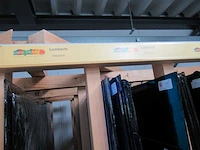 Partij glasplaten lamberts, provetro. - afbeelding 10 van  31