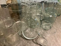 Partij glazen bloempotten - afbeelding 7 van  7