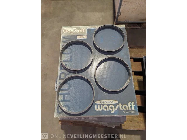 Partij grafiet gietringen genuine wagstaff - afbeelding 4 van  11