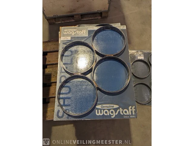Partij grafiet gietringen genuine wagstaff - afbeelding 8 van  11
