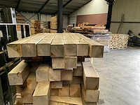 Partij grenen balken 120-140x11,5x11,5 cm - afbeelding 5 van  6