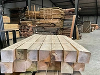 Partij grenen balken 120-140x11,5x11,5 cm - afbeelding 5 van  6