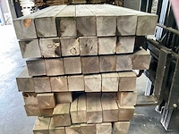 Partij grenen balken 120-140x11,5x11,5 cm - afbeelding 7 van  7