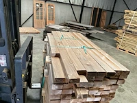 Partij grenen balken 80-150x9x4,5 cm - afbeelding 4 van  8