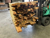 Partij grenen balken 80-180x6,5x4,5 cm - afbeelding 2 van  9