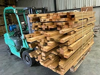 Partij grenen balken 80-180x6,5x4,5 cm - afbeelding 5 van  9