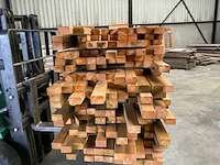 Partij grenen balken 80-180x6,5x4,5 cm - afbeelding 6 van  9