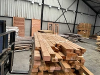 Partij grenen balken 80-180x6,5x4,5 cm - afbeelding 8 van  9