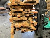 Partij grenen balken 80-180x6,5x4,5 cm - afbeelding 2 van  9