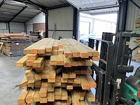 Partij grenen balken 80-180x6,5x4,5 cm - afbeelding 3 van  9