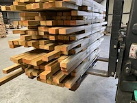Partij grenen balken 80-180x6,5x4,5 cm - afbeelding 4 van  9
