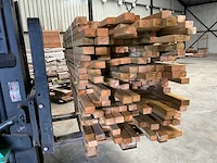 Partij grenen balken 80-180x6,5x4,5 cm - afbeelding 7 van  9