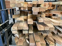 Partij grenen balken 80-180x6,5x4,5 cm - afbeelding 2 van  10