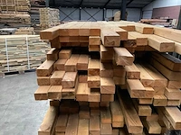 Partij grenen balken 80-180x6,5x4,5 cm - afbeelding 6 van  10