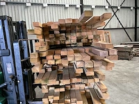 Partij grenen balken 80-180x6,5x4,5 cm - afbeelding 2 van  10