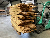 Partij grenen balken 80-180x6,5x4,5 cm - afbeelding 1 van  10