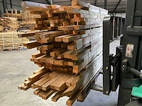 Partij grenen balken 80-180x6,5x4,5 cm - afbeelding 4 van  10