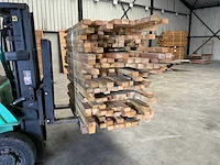 Partij grenen balken 80-180x6,5x4,5 cm - afbeelding 9 van  10