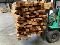 Partij grenen balken 80-180x6,5x4,5 cm - afbeelding 3 van  10
