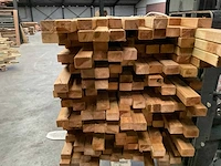 Partij grenen balken 80-180x6,5x4,5 cm - afbeelding 6 van  10