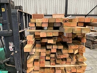 Partij grenen balken 80-180x6,5x4,5 cm - afbeelding 8 van  8