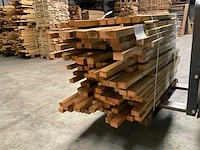 Partij grenen balken 80-180x6,5x4,5 cm - afbeelding 1 van  10