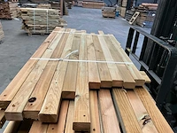 Partij grenen balken 80-180x6,5x4,5 cm - afbeelding 5 van  10