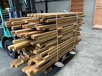 Partij grenen balken 80-180x6,5x4,5 cm - afbeelding 7 van  10