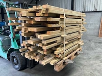 Partij grenen balken 80-180x6,5x4,5 cm - afbeelding 5 van  9