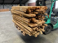 Partij grenen balken 80-180x8,5x4,5 cm - afbeelding 1 van  8