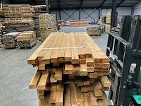 Partij grenen balken 80-180x8,5x4,5 cm - afbeelding 3 van  8
