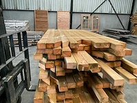 Partij grenen balken 80-180x8,5x4,5 cm - afbeelding 8 van  8