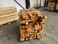 Partij grenen balken 80-180x8,5x4,5 cm - afbeelding 2 van  6