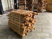 Partij grenen balken 80-180x8,5x4,5 cm - afbeelding 3 van  6