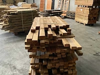Partij grenen balken 80-180x8,5x4,5 cm - afbeelding 5 van  6