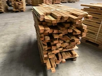 Partij grenen balken 80-180x8,5x4,5 cm - afbeelding 2 van  8