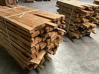 Partij grenen balken 80-180x8,5x4,5 cm - afbeelding 2 van  7