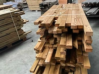 Partij grenen balken 80-180x8,5x4,5 cm - afbeelding 4 van  7
