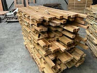 Partij grenen balken 80-180x8,5x4,5 cm - afbeelding 5 van  7