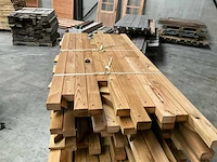 Partij grenen balken 80-180x8,5x4,5 cm - afbeelding 6 van  7