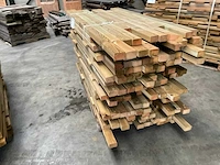 Partij grenen balken 80-180x8,5x4,5 cm - afbeelding 7 van  8