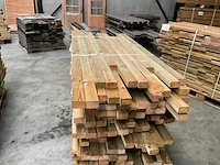 Partij grenen balken 80-180x8,5x4,5 cm - afbeelding 8 van  8