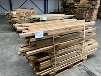 Partij grenen balken 80-180x8,5x4,5 cm - afbeelding 1 van  8