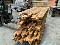 Partij grenen balken 80-180x8,5x4,5 cm - afbeelding 4 van  8