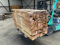 Partij grenen planken 150-180x14x1,8 cm - afbeelding 1 van  6