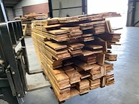 Partij grenen planken 150-180x14x1,8 cm - afbeelding 6 van  6