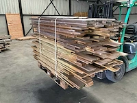 Partij grenen planken 80-180x14x1,8 cm - afbeelding 2 van  4