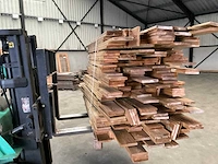 Partij grenen planken 80-180x14x1,8 cm - afbeelding 6 van  7