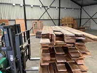 Partij grenen planken 80-180x14x1,8 cm - afbeelding 7 van  7