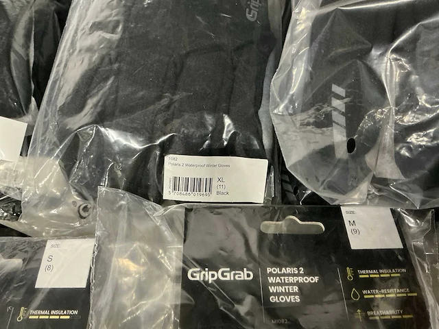 Partij gripgrab 1082 polaris 2 waterproof winter gloves (16x) - afbeelding 7 van  10